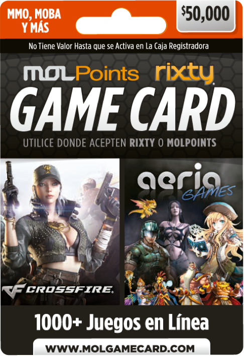 Rixty Tarjeta de Regalo 50.000 COP Digital | Colombia - Comprar en LATAMPLAY Colombia