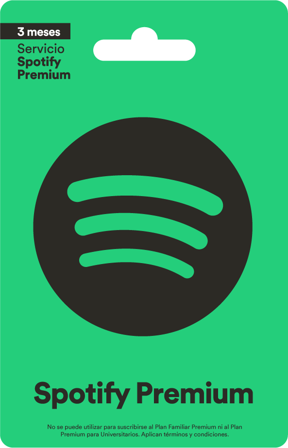 Spotify Premium Tarjeta de Regalo 3 Meses (Colombia) | Prepago | Colombia - Comprar en LATAMPLAY Colombia