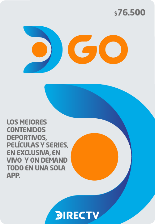 DirecTV GO Suscripción Streaming $76.500 | Colombia - Comprar en LATAMPLAY Colombia