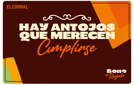 El Corral Tarjeta de Regalo | Colombia - Comprar en LATAMPLAY Colombia