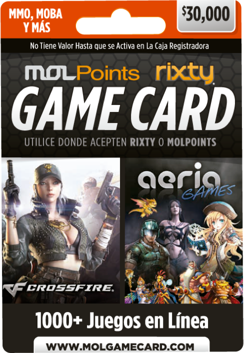 Rixty Tarjeta de Regalo 30.000 COP Digital | Colombia - Comprar en LATAMPLAY Colombia