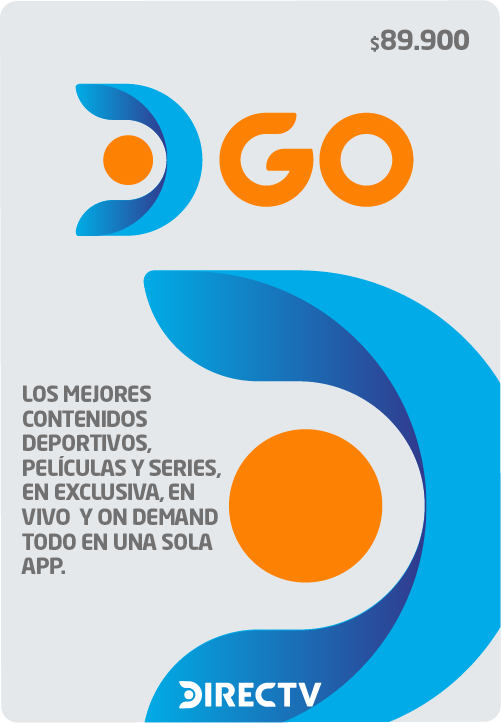 DirecTV GO Suscripción Streaming $89.900 | Colombia - Comprar en LATAMPLAY Colombia